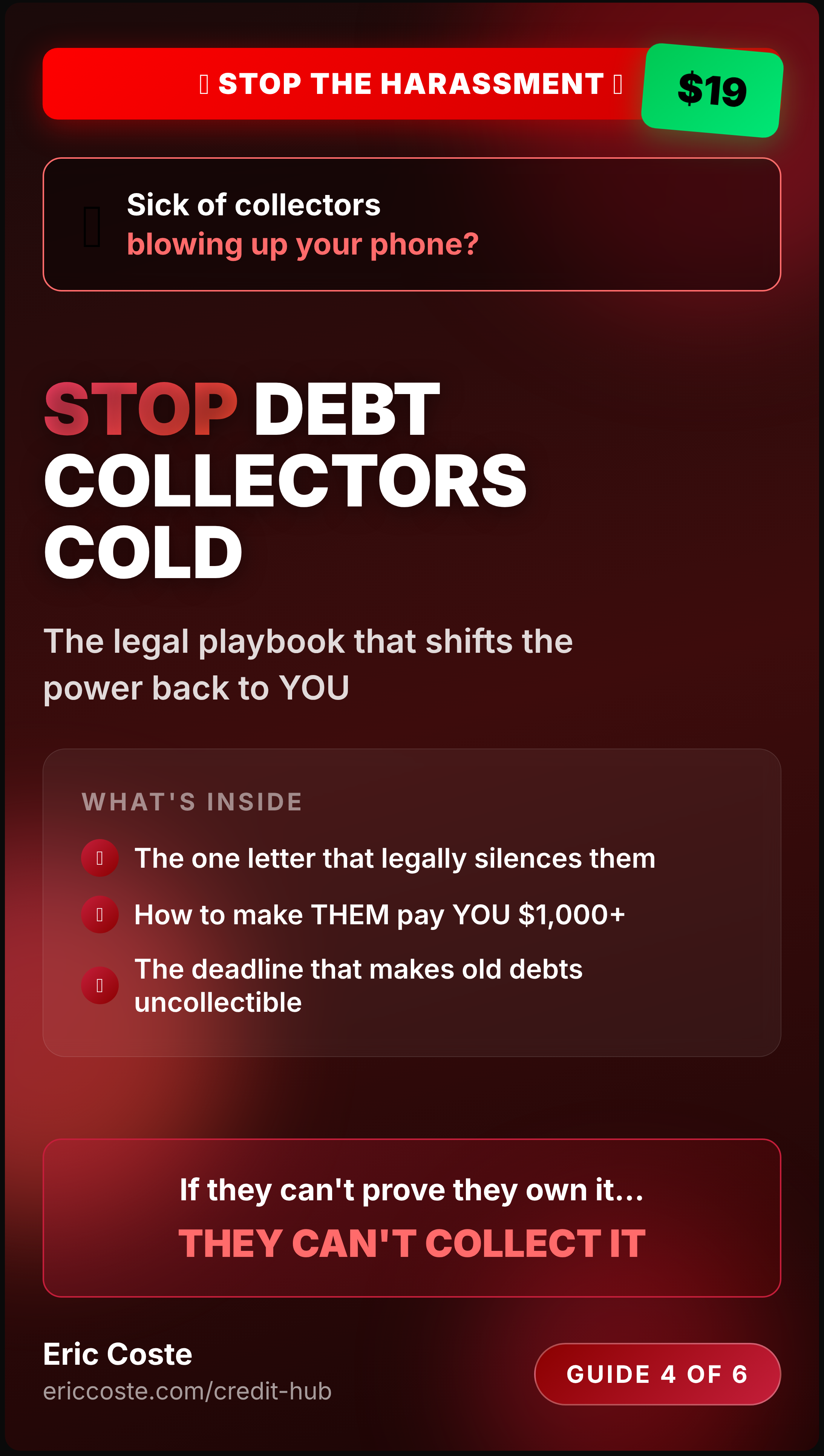 Stop Debt Collectors - Know Your Rights Guide