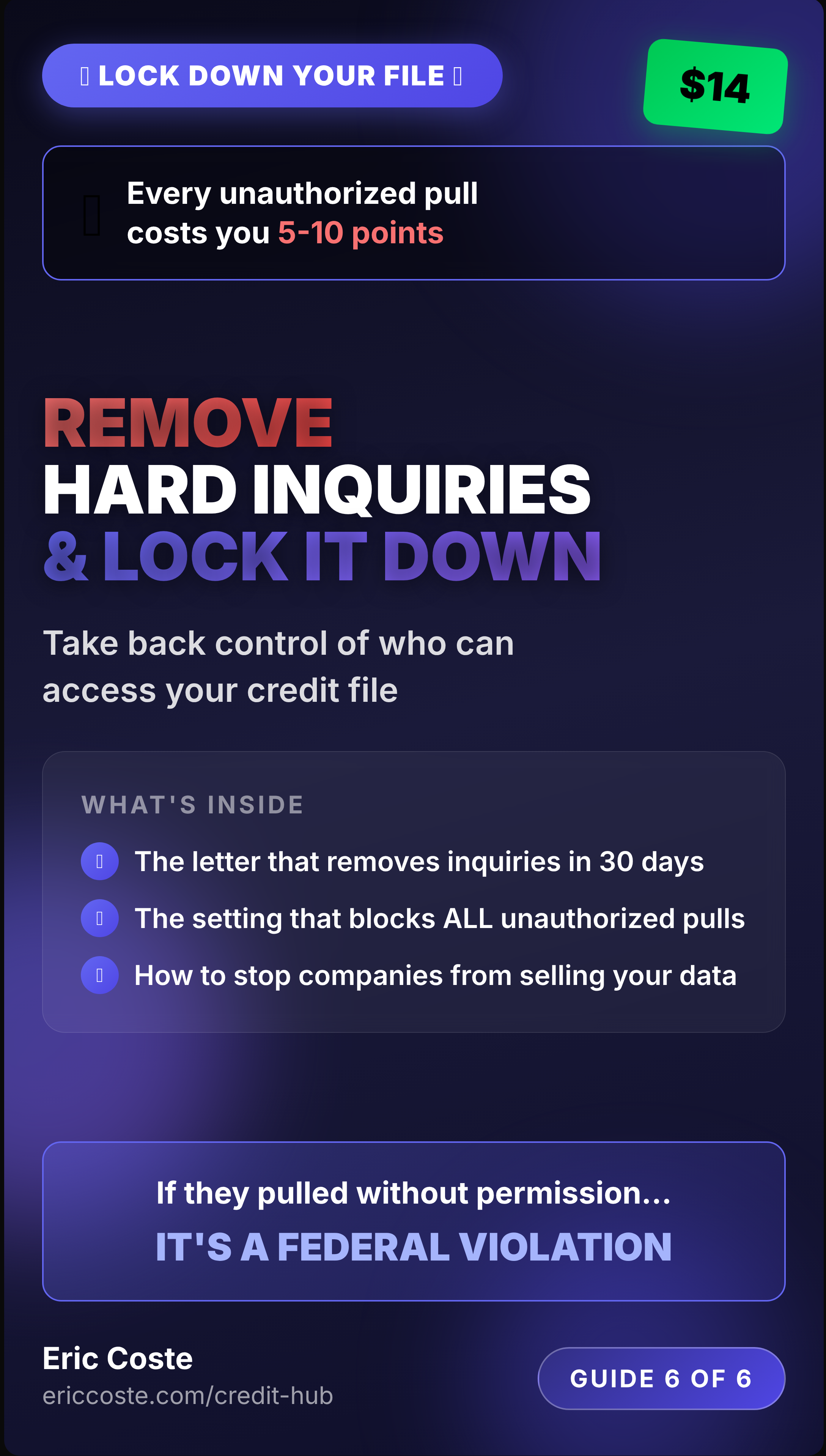Remove Hard Inquiries from Credit Report Guide